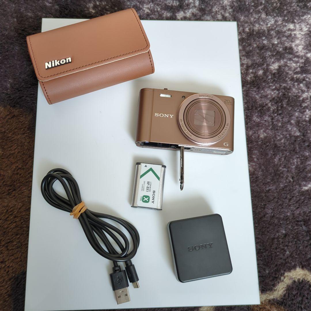 SONY Cyber-shot DSC−WX300ブラウン ＋ケース