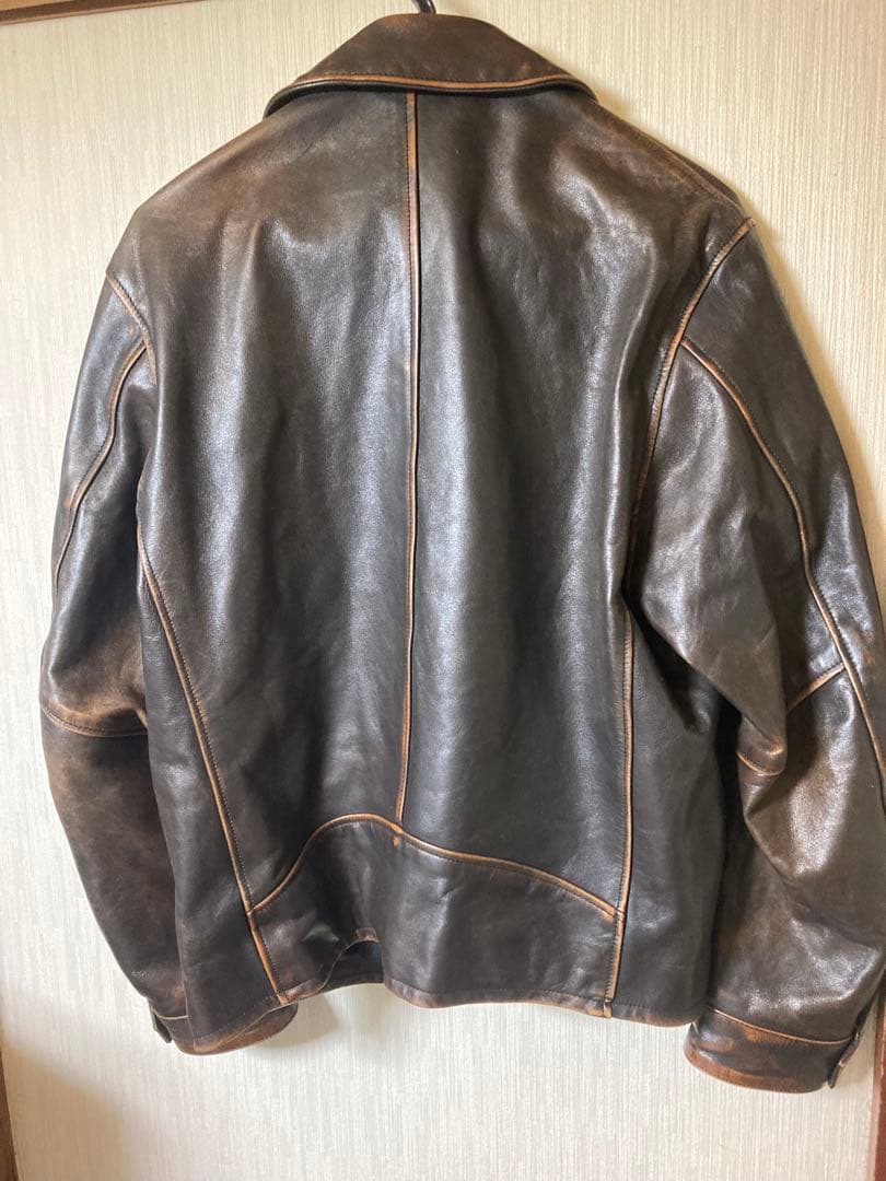 Edifice 2025アンティークレザージャケット