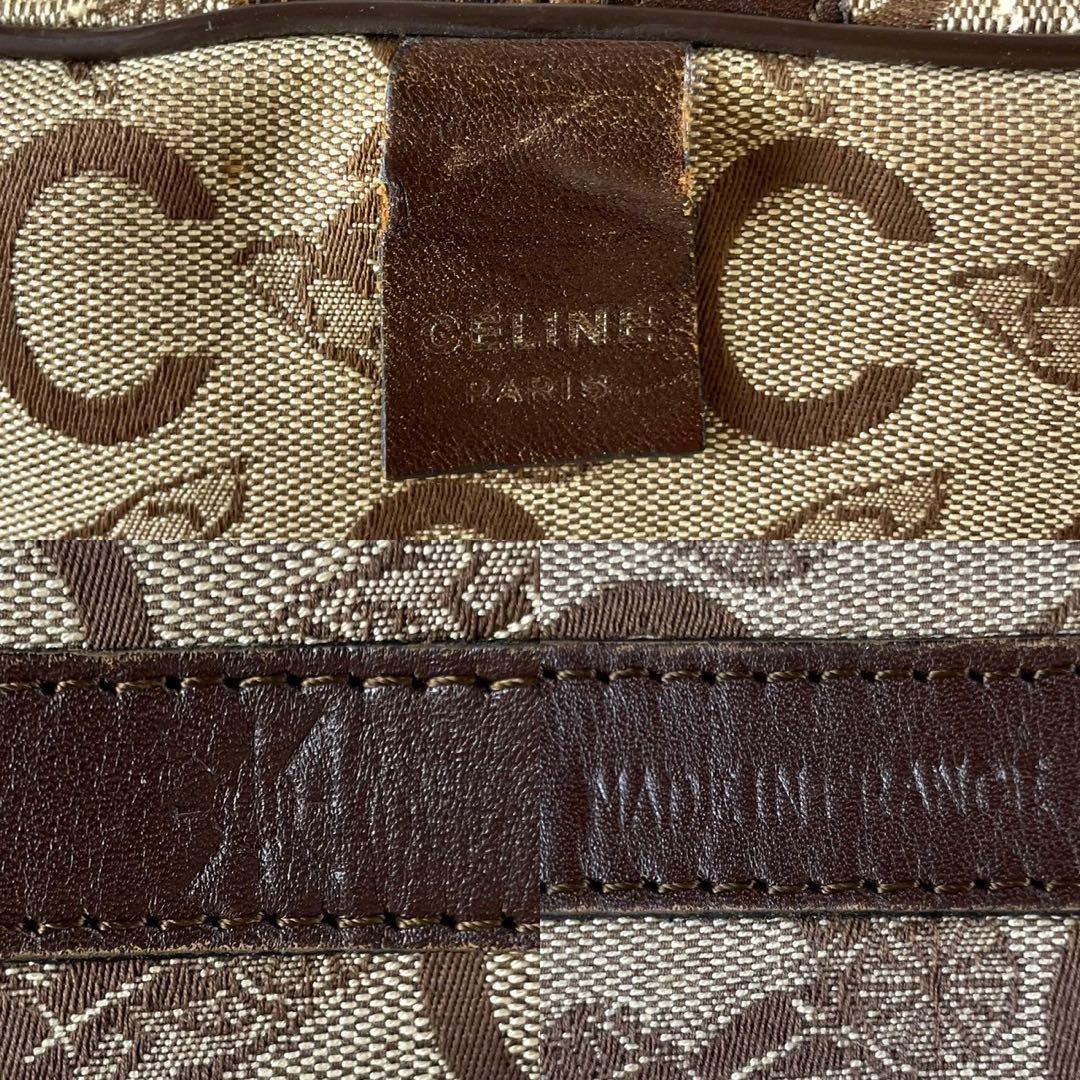 バッグ Celine Macadam Carriage Boston Bag