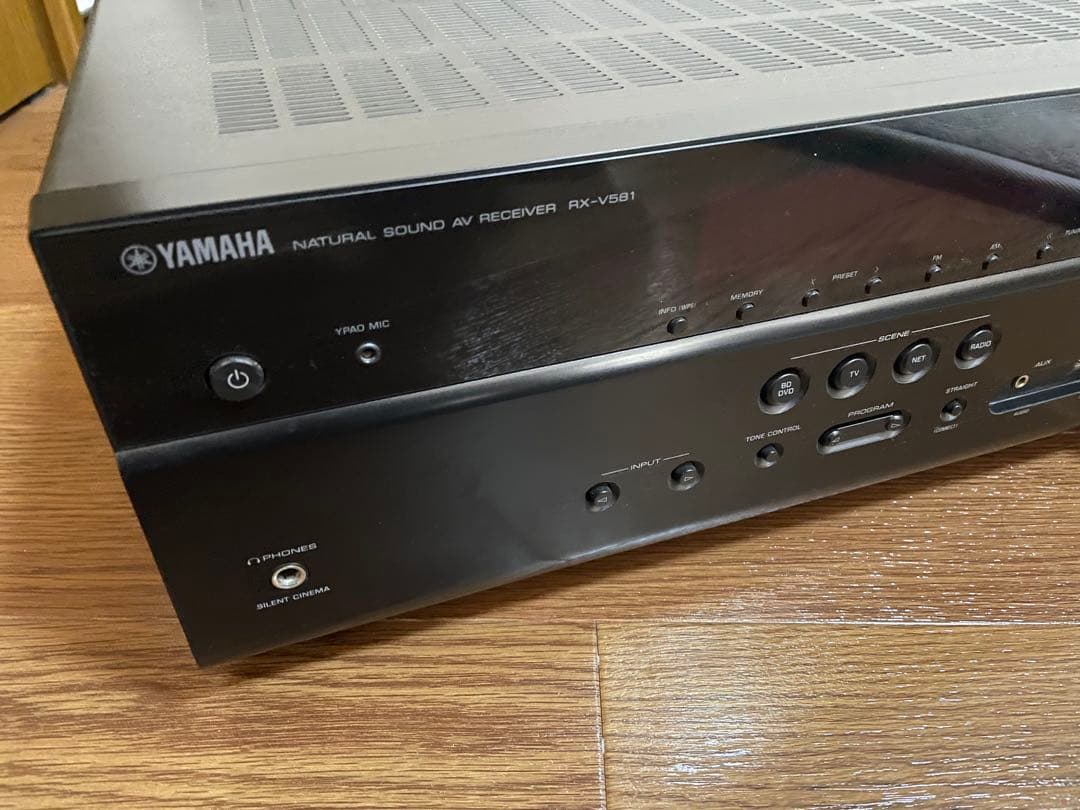 YAMAHA RX-V581 AVアンプ Amazon スピーカーケーブル