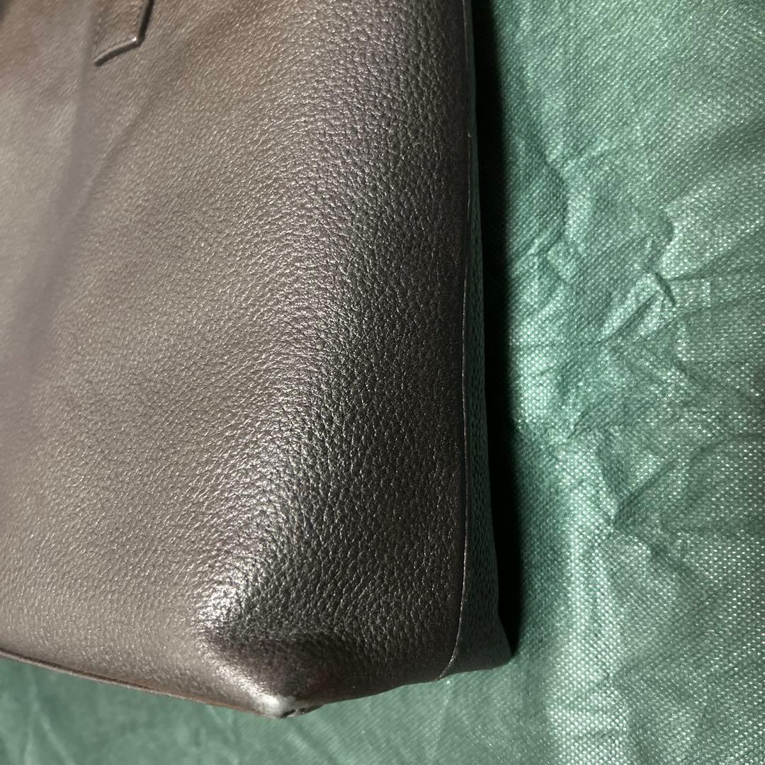 ハッシュタグ レザートートバッグ ブラック