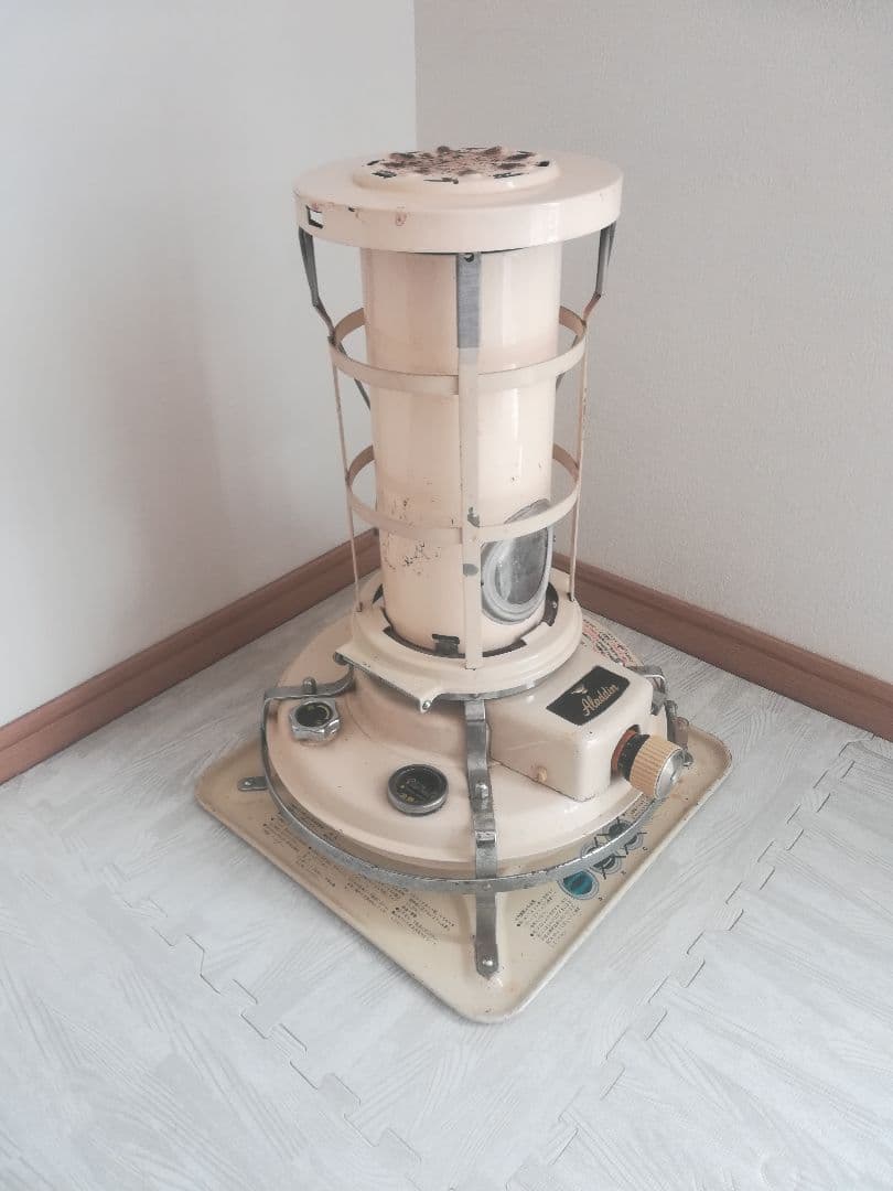 【希少初期モデル】 アラジンブルーフレーム　ストーブ　 J390001 ホワイト