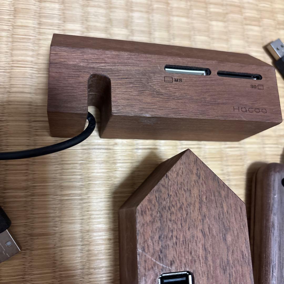 マウス　USBハブhouse　カードリーダー　ファクトリー　Hacoa