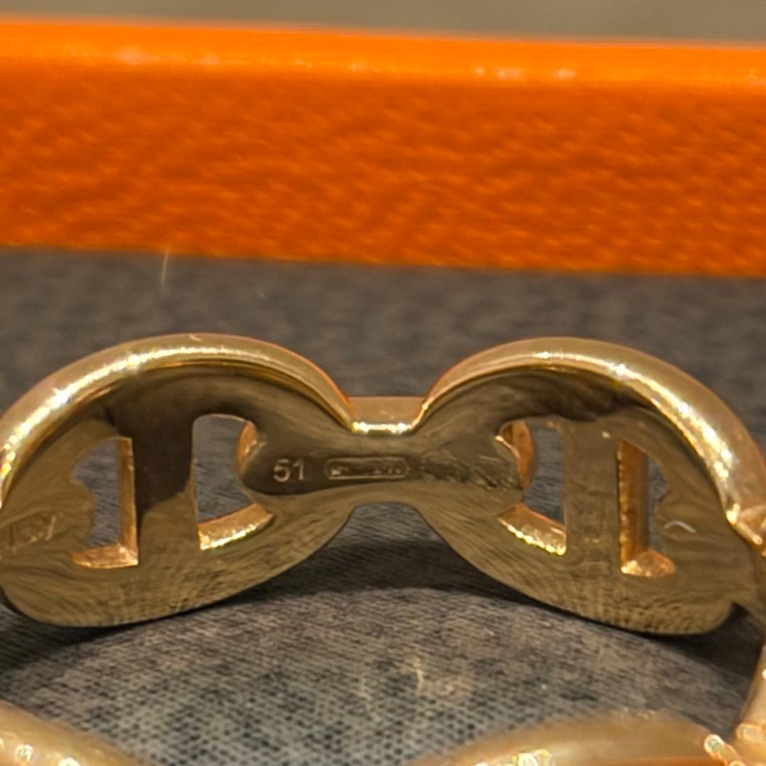 ゆ*☆様 新品未使用　エルメス　リング 《シェーヌ・ダンクル・アンシェネ》 PM