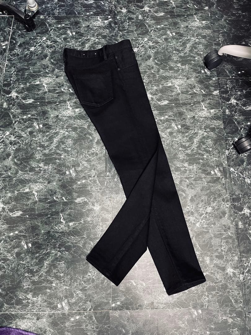 MINEDENIM スキニーデニム ブラックストレッチ　マインデニム　サイズ7