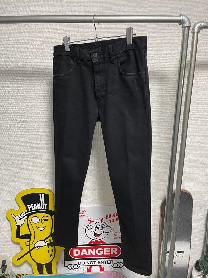 MINEDENIM スキニーデニム ブラックストレッチ　マインデニム　サイズ7