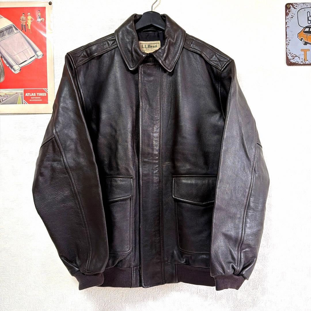 は*F様 極上　美品　現行　L.L.BEAN A-2 ジャケットM A2 TAL