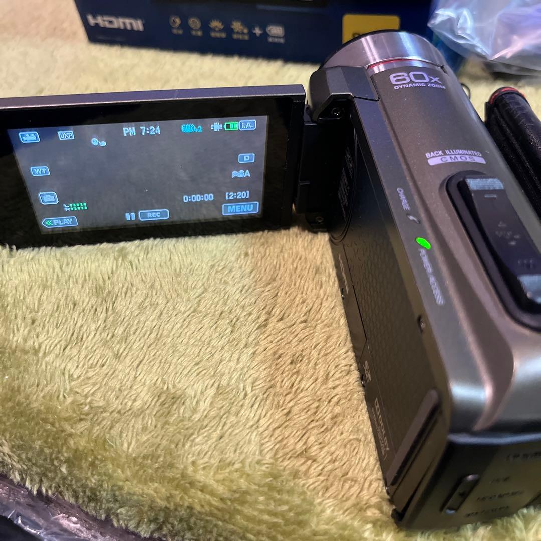 JVC GZ-R400-G Everio R カモフラージュ ビデオカメラ