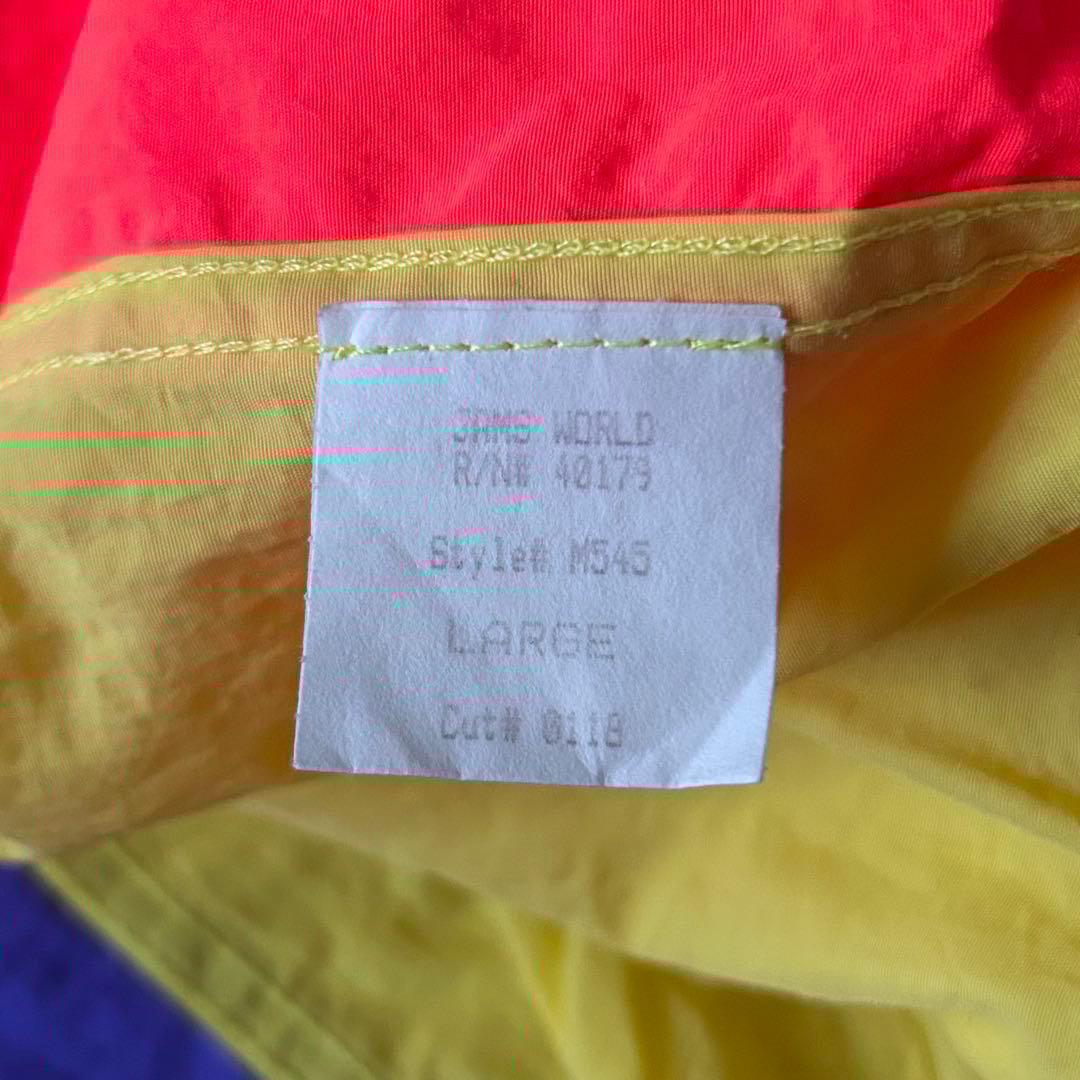 美品 USA製 90s JAMS WORLD クレイジー ナイロン ジャケット