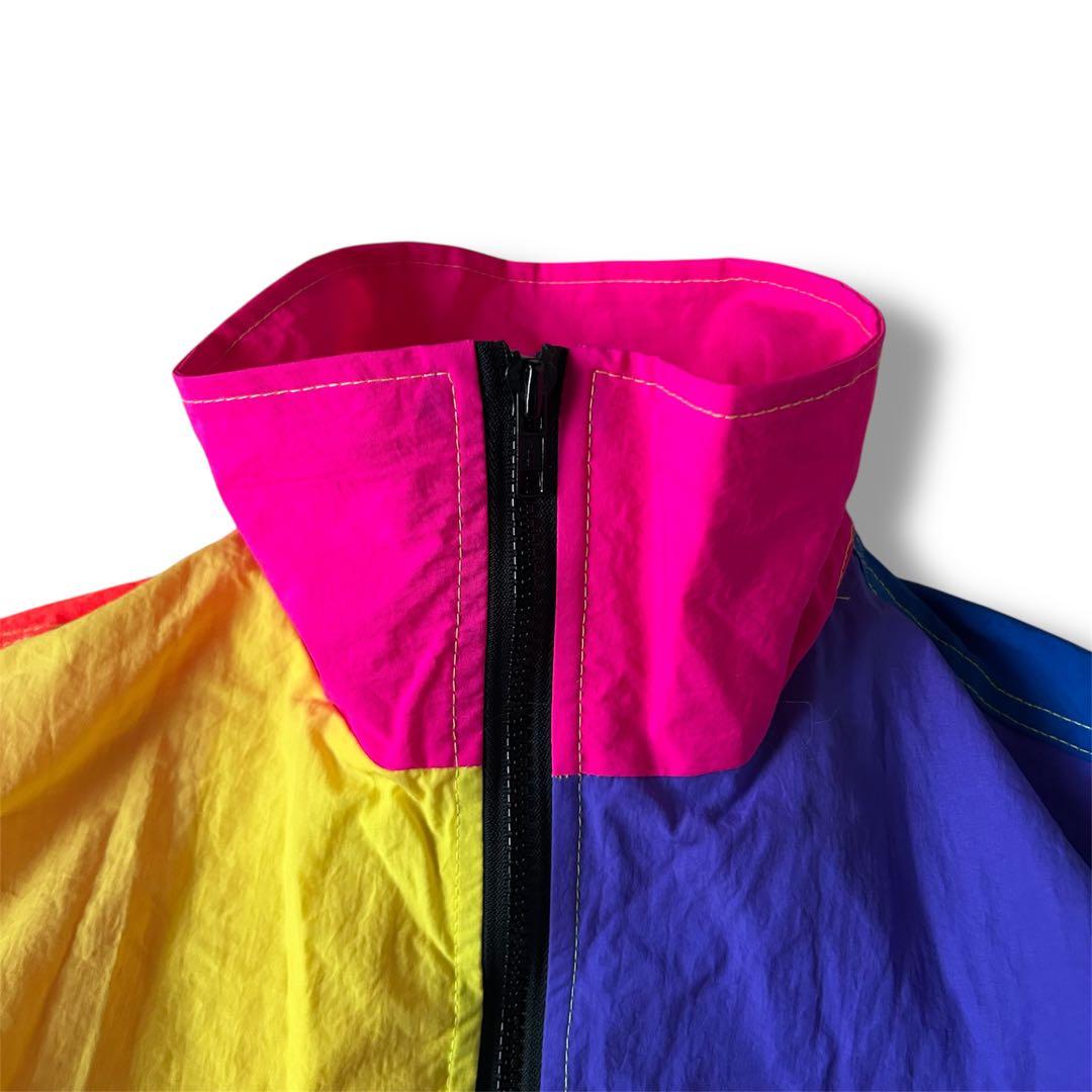 美品 USA製 90s JAMS WORLD クレイジー ナイロン ジャケット