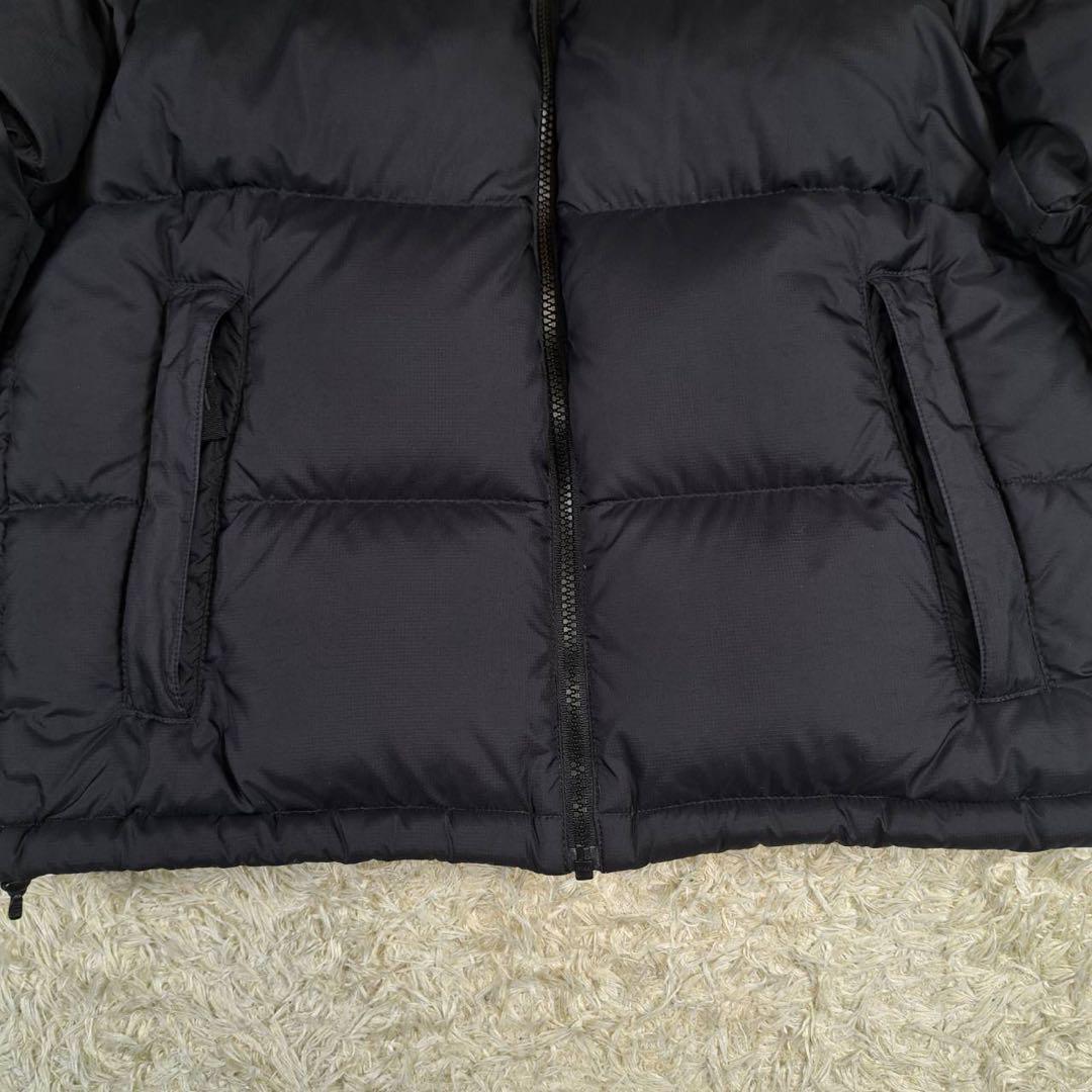 美品　THE NORTH FACE ショートヌプシ　レディース　肉厚　ブラック