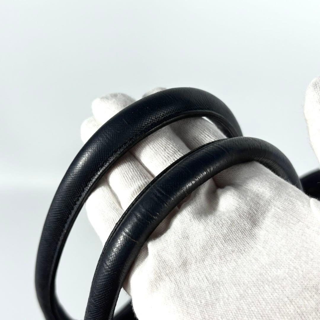 ✨美品✨ ペッレモルビダ ショルダーバッグ キャピターノ 2way A4可 紺