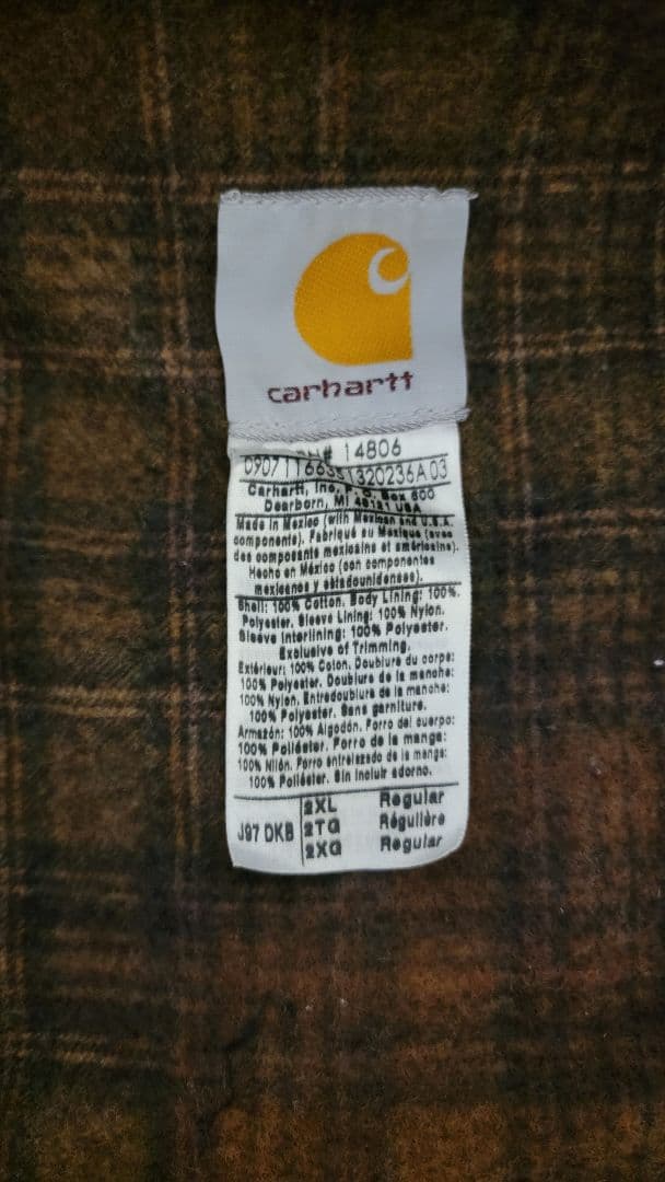Carhartt デトロイトジャケットJ97DKB
