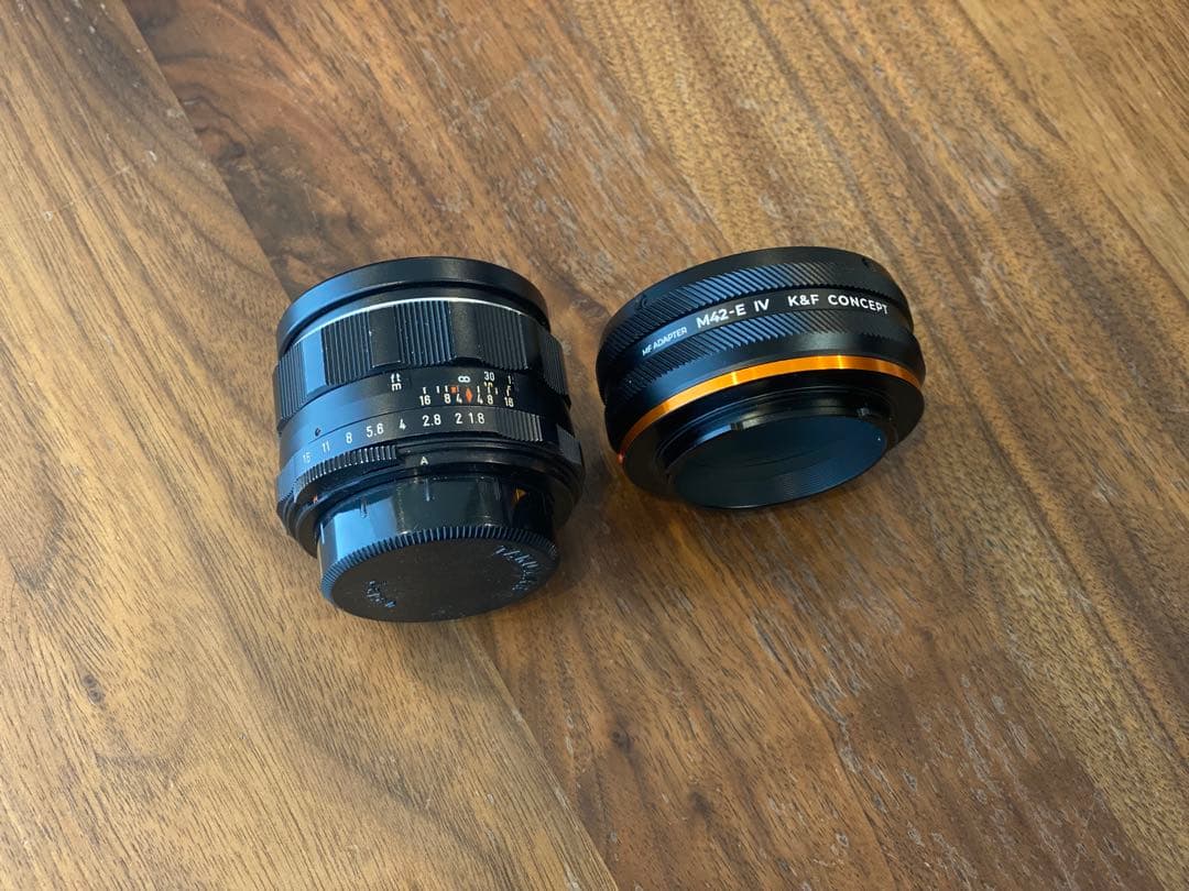 Super-Takumar 1:1.8/55 k&f concept マウント