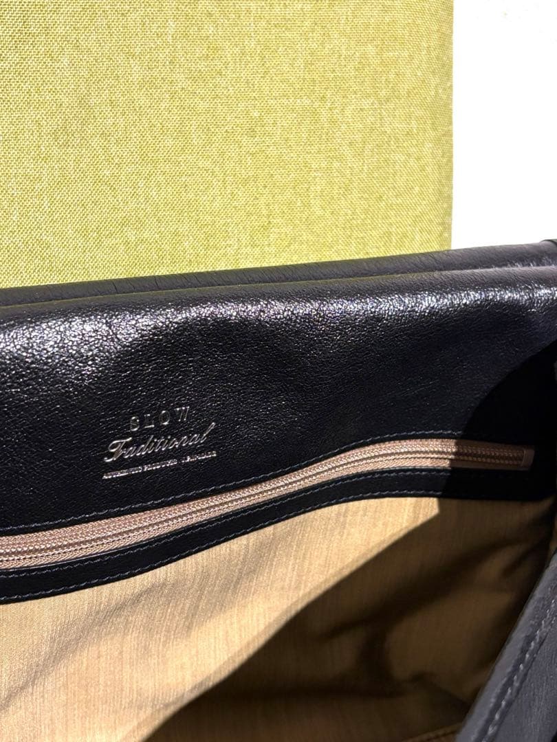 【美品】【最終価格】SLOW Bono - Flap Briefcase -
