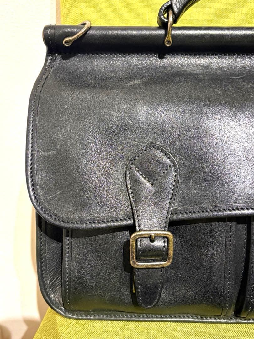 【美品】【最終価格】SLOW Bono - Flap Briefcase -