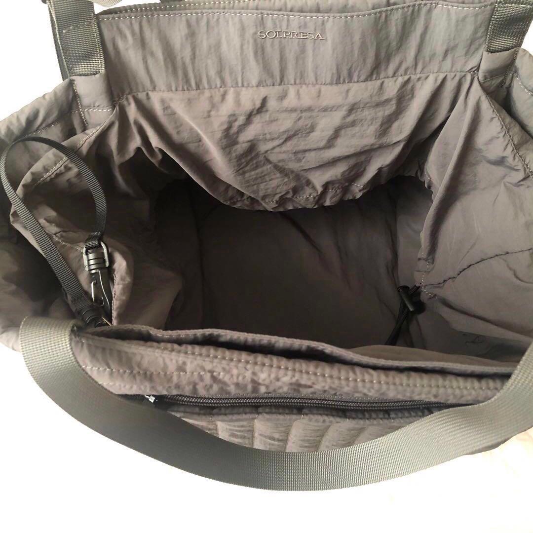 SOLPRESA キルティングマザーズバッグ
