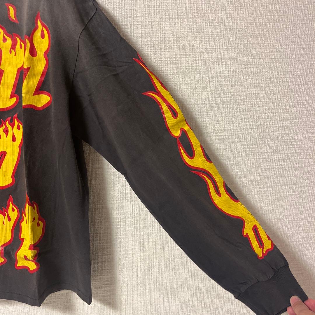 【極美品】 SAINT MICHAEL SOUL ON FIRE ロングTシャツ