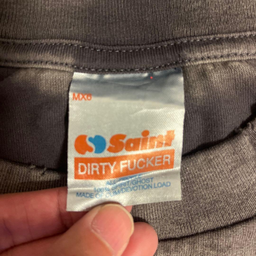 【極美品】 SAINT MICHAEL SOUL ON FIRE ロングTシャツ