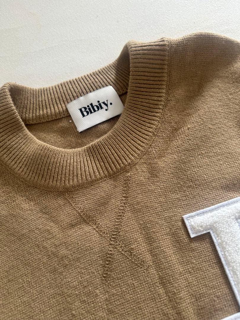 bibiy B. CLUB KNIT セーター ベージュ