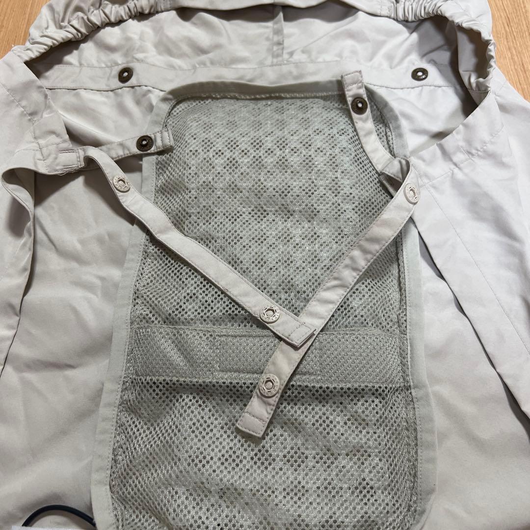 【2025年購入】ベビーホッパー　空調抱っこ紐カバー　ケープ　ベージュ