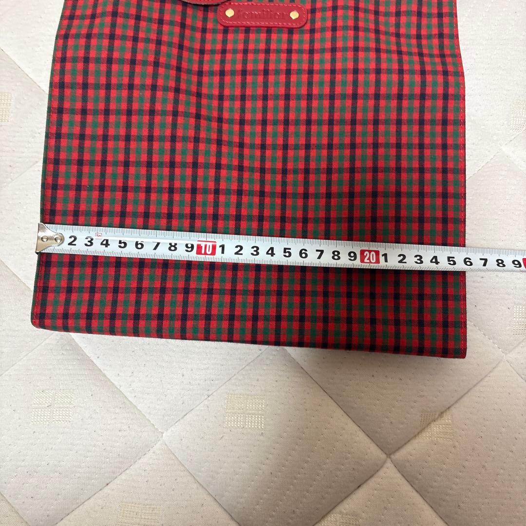 美品⭐︎familiar チェック トートバッグ