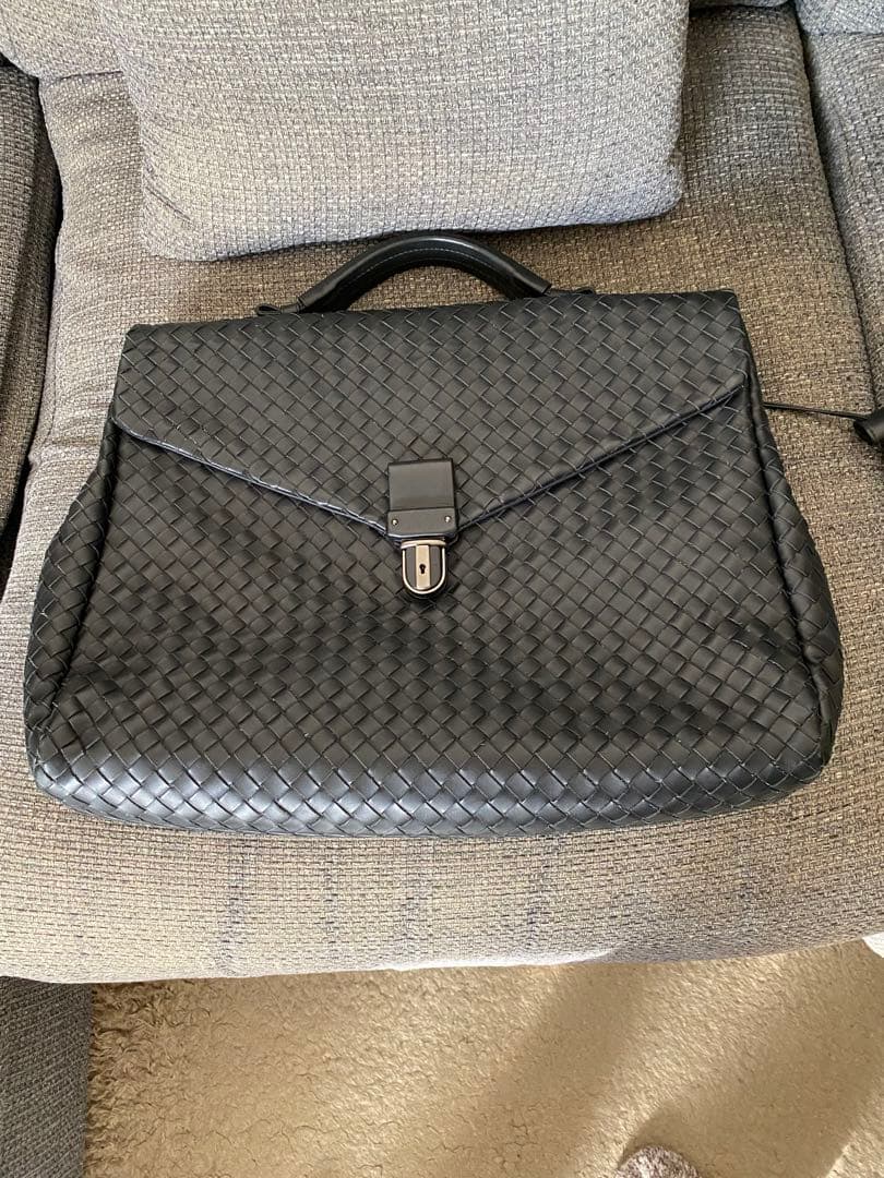 ボッテガヴェネタ☆極美品イントレチャートビジネスバッグ☆国内正規品
