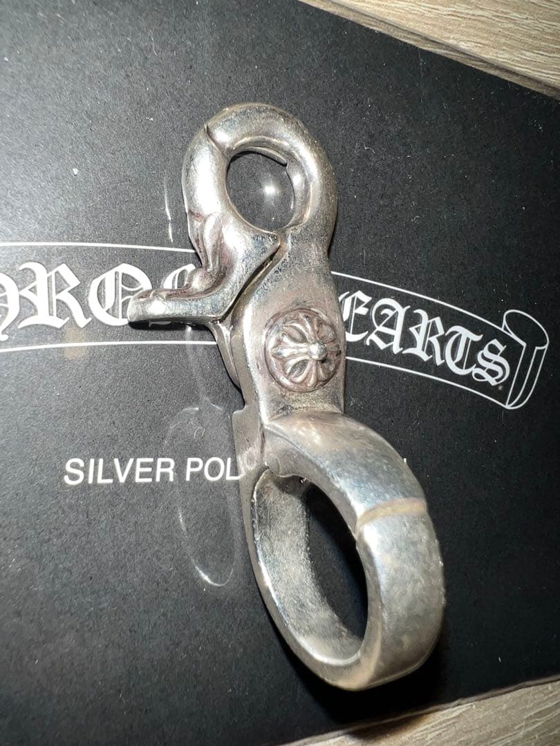 正規品クロムハーツ　クイッククリップ クロスボール シルバークリップ