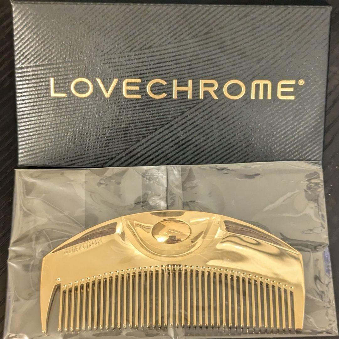 LOVECHROME K24GP TSUKI GOLD コーム　コームケース付き