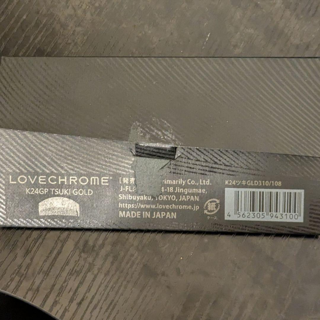 LOVECHROME K24GP TSUKI GOLD コーム　コームケース付き