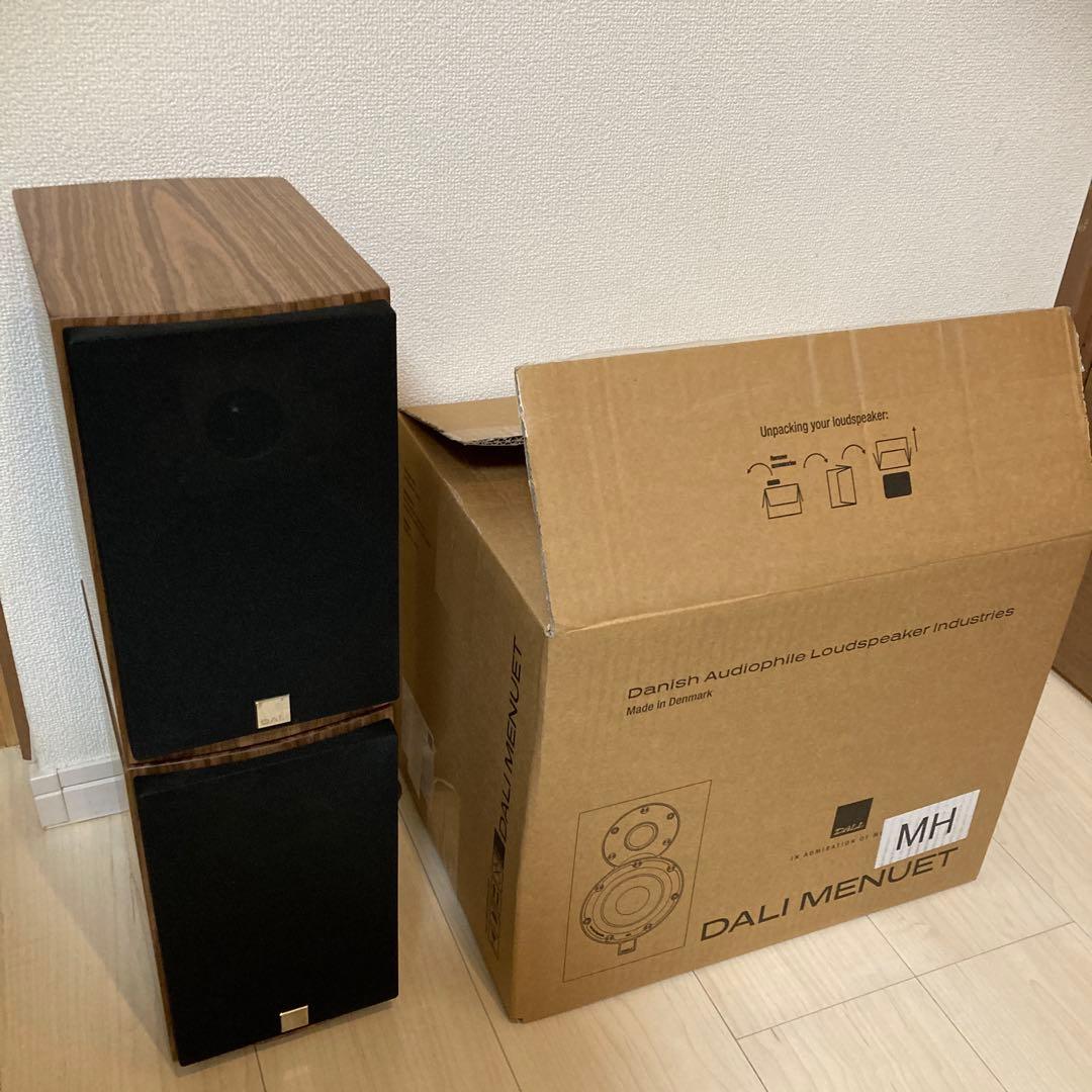 【ほぼ新品】ダリDALI メヌエットMENUET MH ウォールナットペア