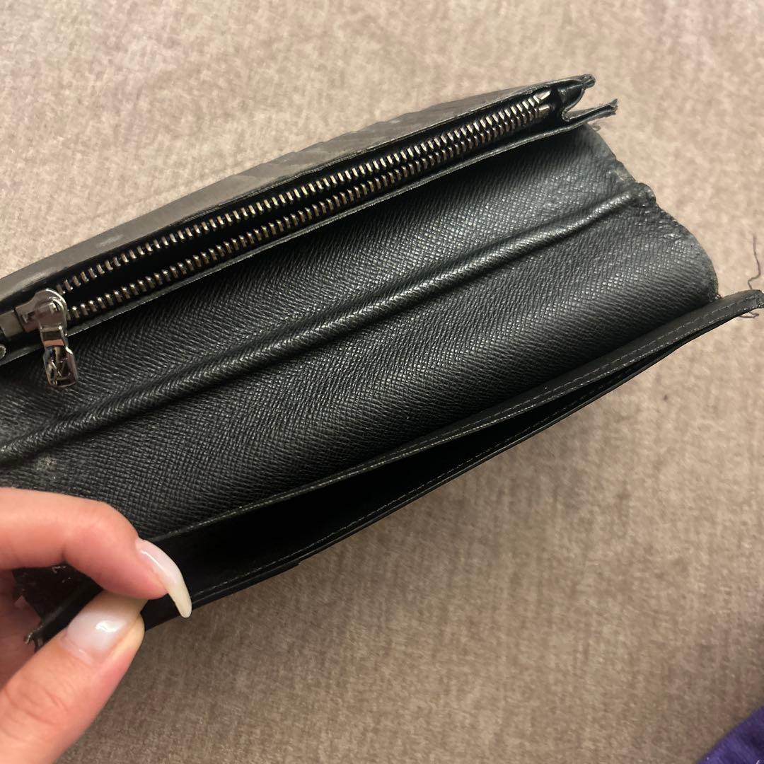 Louis Vuitton ブラック長財布