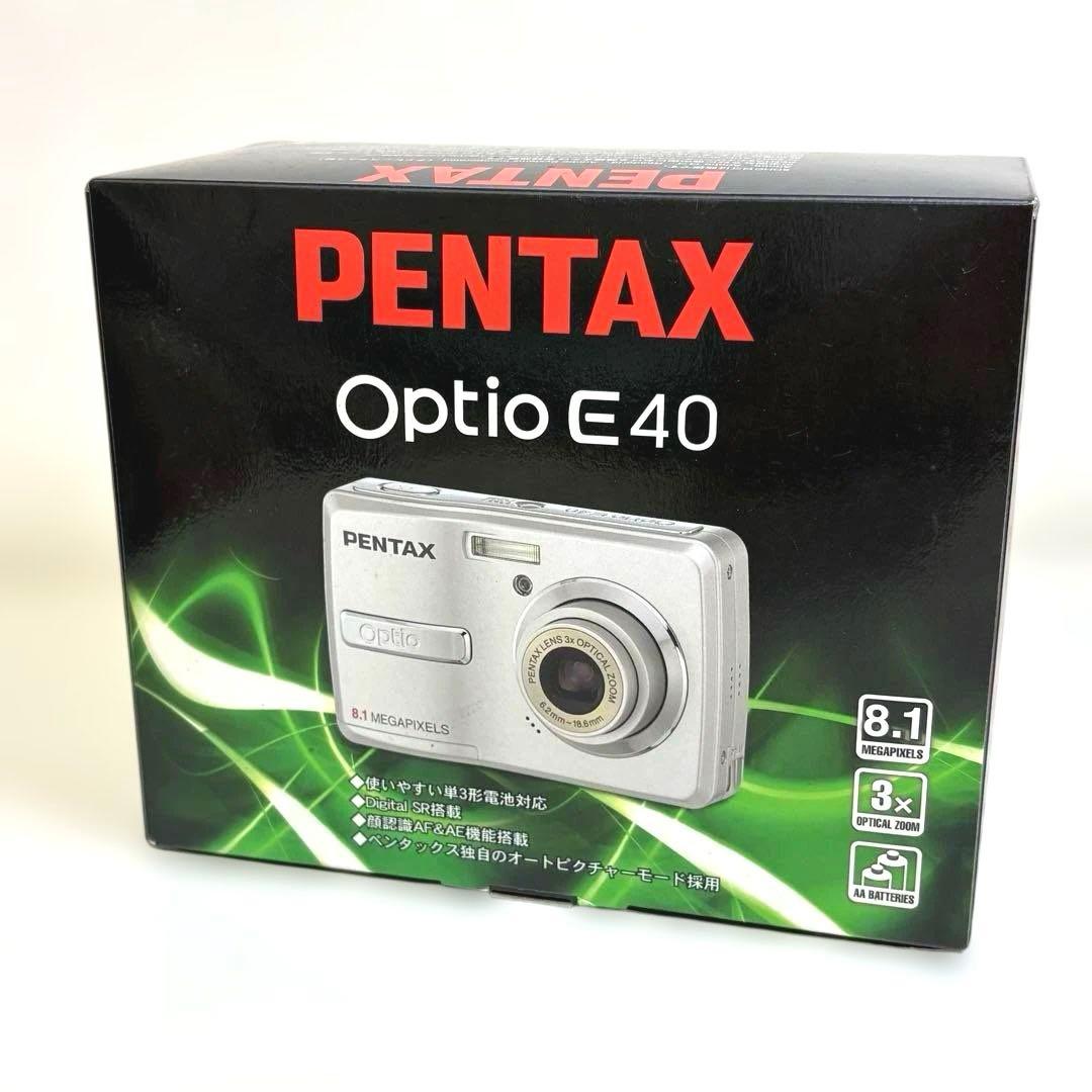 PENTAX ペンタックス Optio オプティオ E40 元箱入り