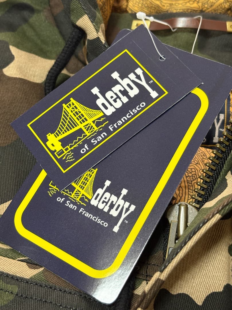 ダービーオブサンフランシスコ Camo With Hood 　迷彩　L　新品