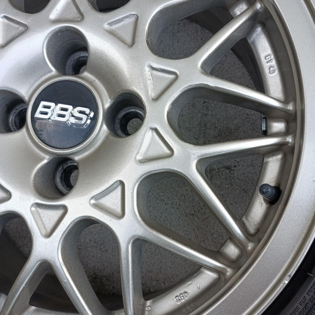 BBS6.5J 185/55-15 4穴PCD100 4本セット送料7000円