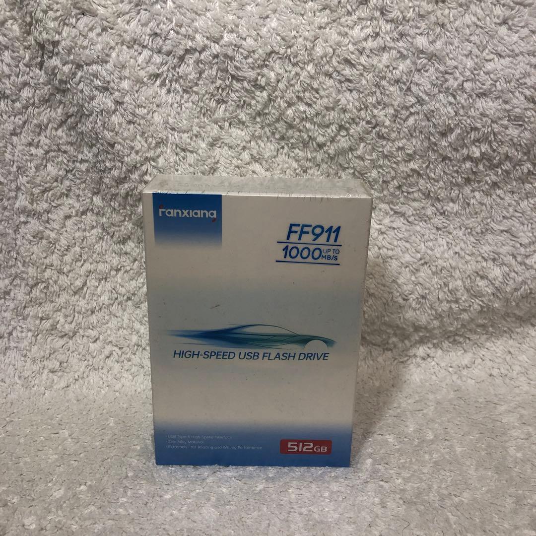 【新品】fanxiang ポータブルSSD 外付け 512GB USBtypeA