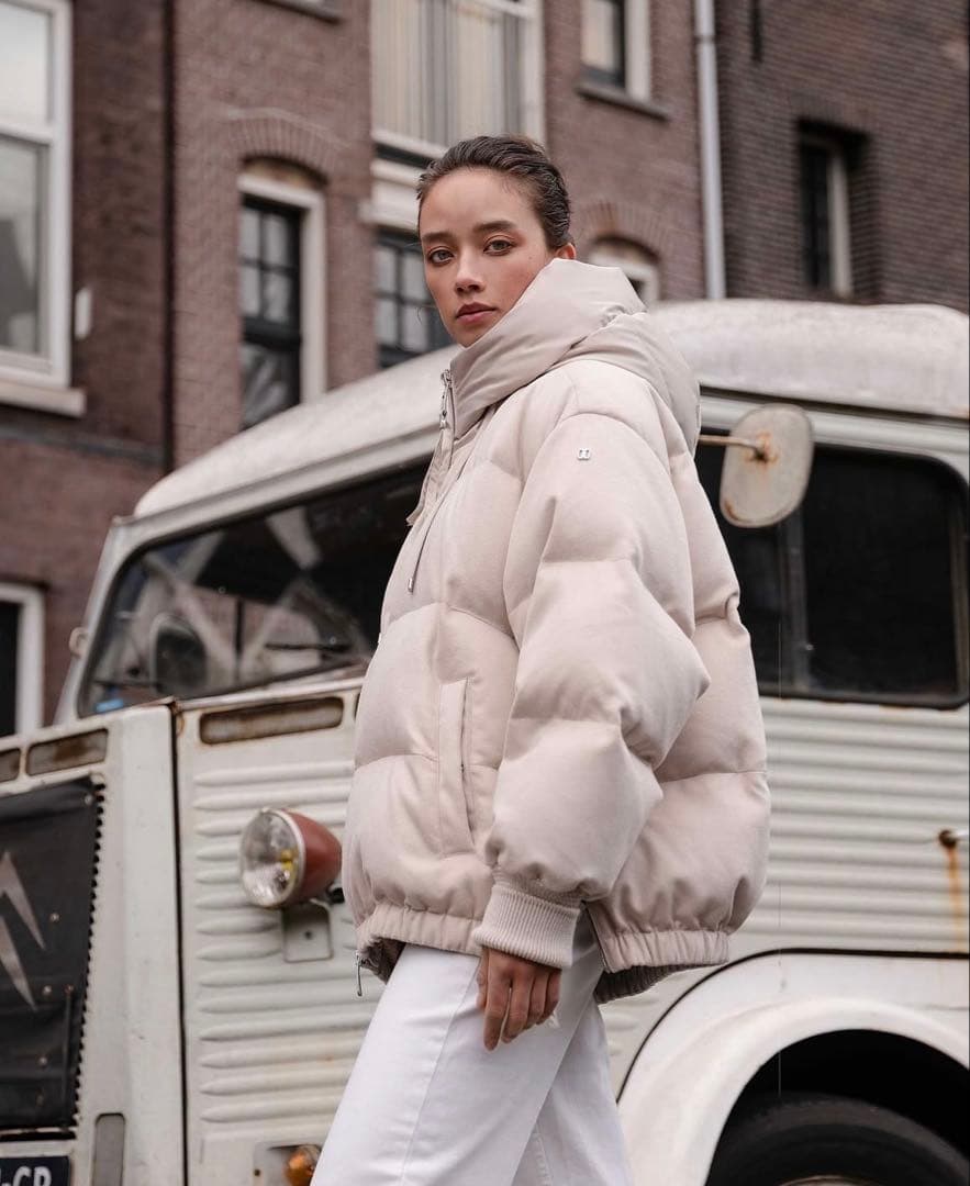 DUNO HEKA ダウンジャケット ベージュ　MESTRE 38