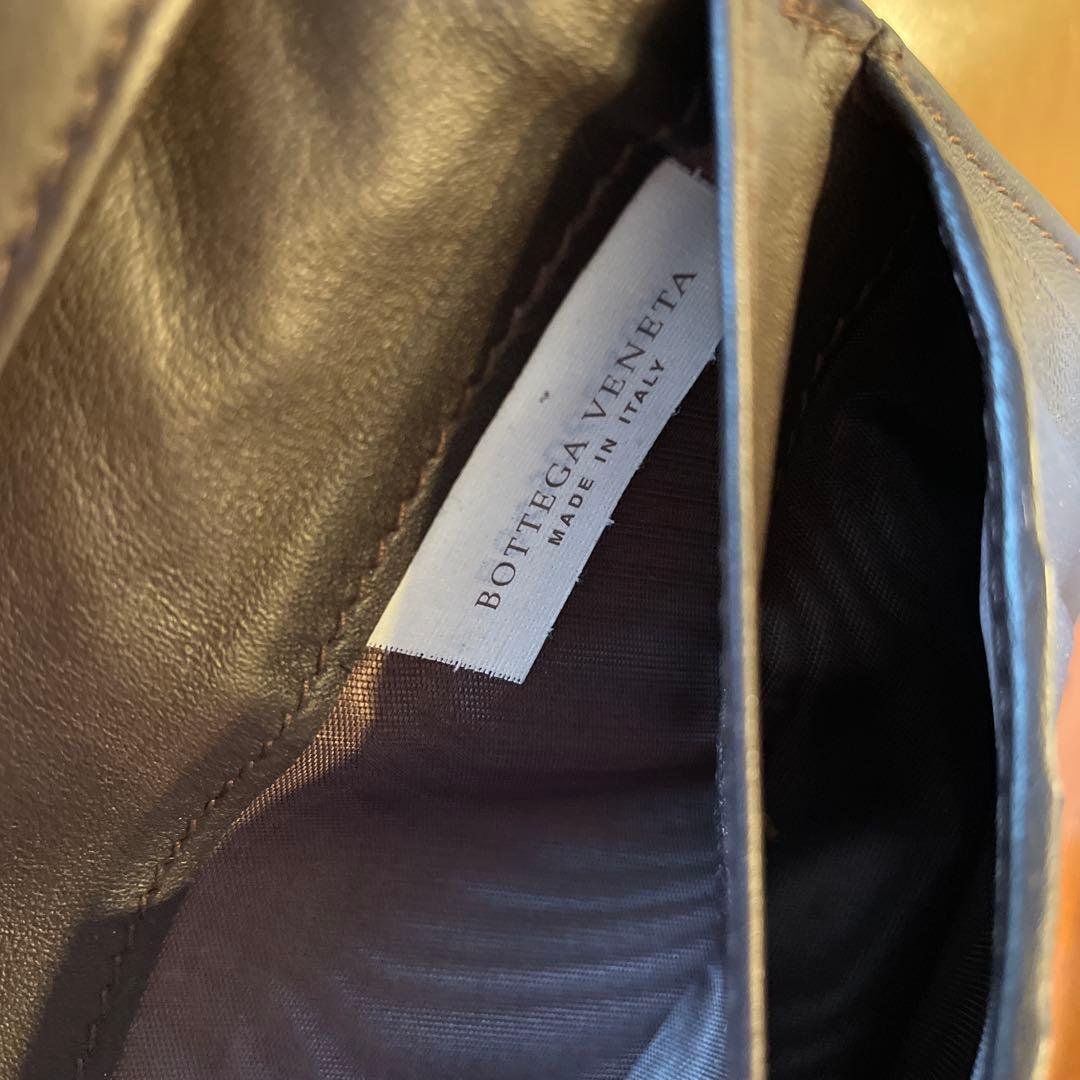 BOTTEGA VENETA ボッテガヴェネタ レザー編み込み長財布