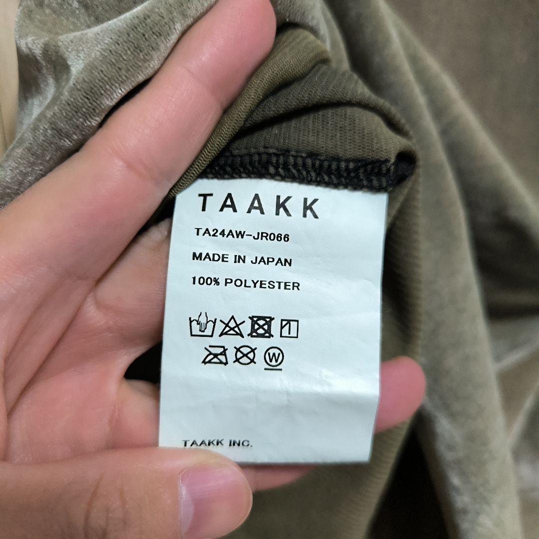 TAAKK 24aw グラデーションシャツ