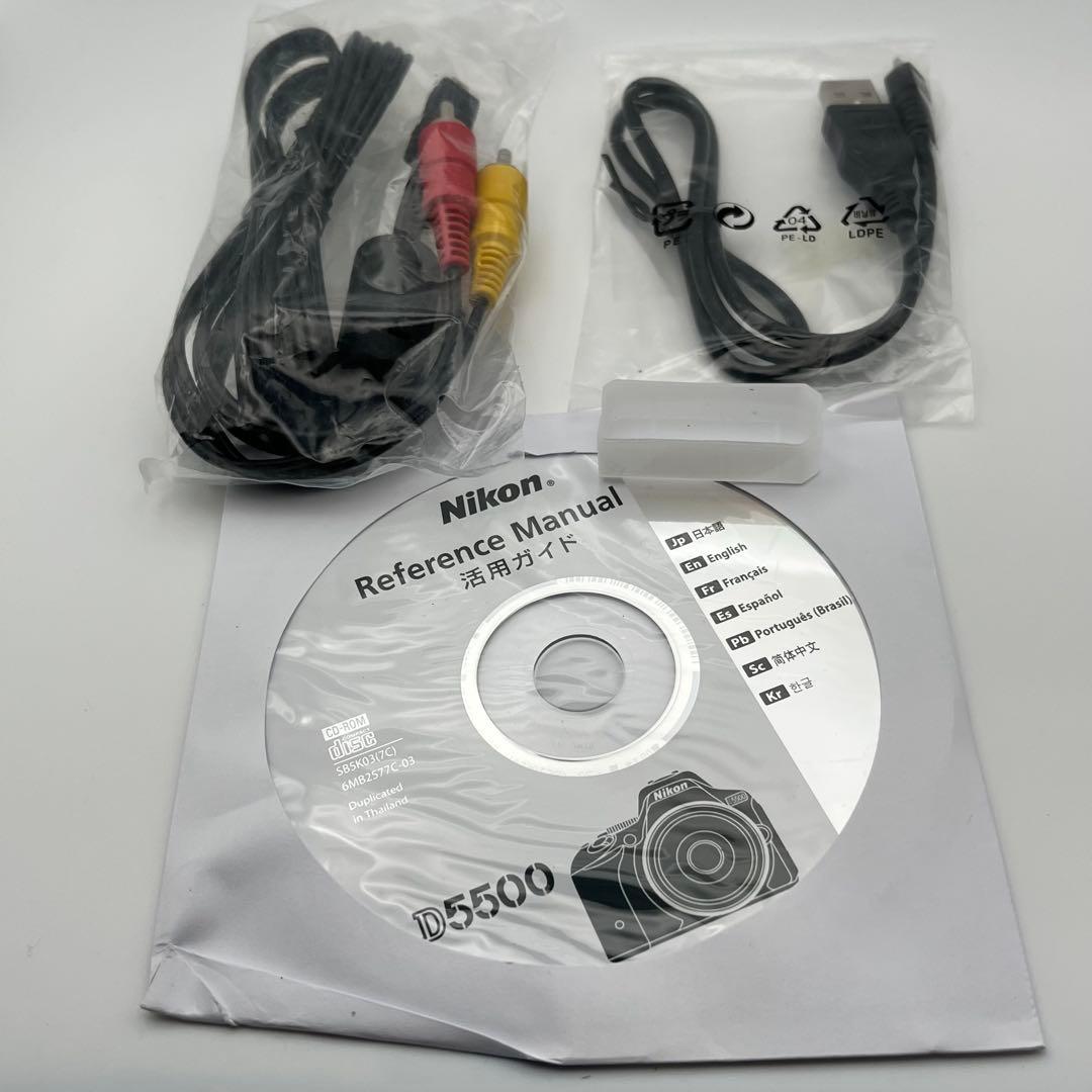 Nikon D5500 デジタル一眼レフ ダブルズームキット
