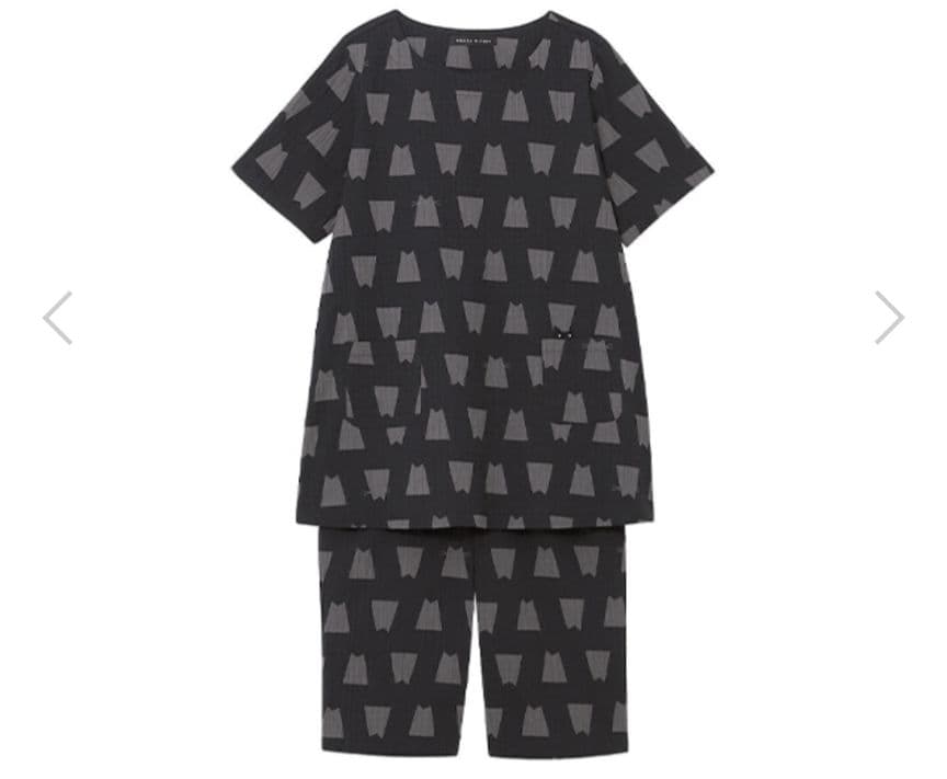 新品タグ付き ワコール パジャマ ルームウェア ブロック M