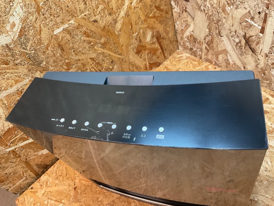 美品 ノーリツ ガスファンヒーター GFH-4006D-PS ホース付 都市ガス