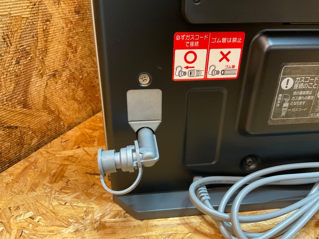 美品 ノーリツ ガスファンヒーター GFH-4006D-PS ホース付 都市ガス