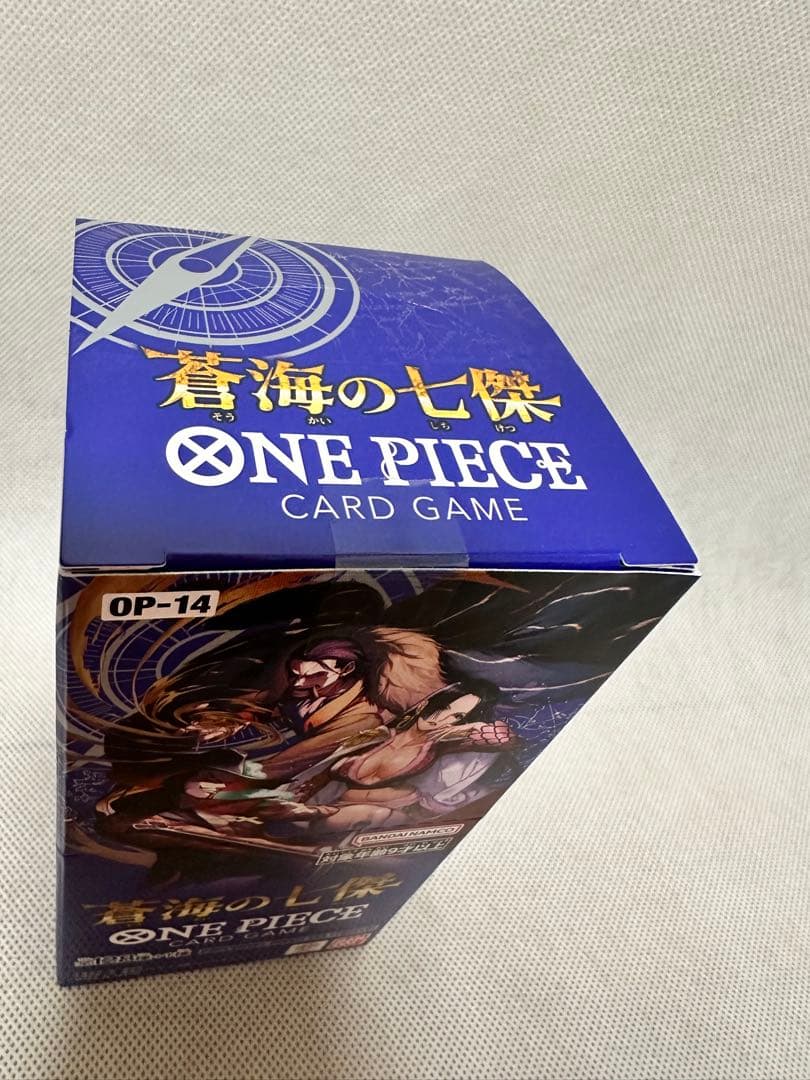 ワンピースカード OP-14 蒼海の七傑 BOX 未開封 テープ付