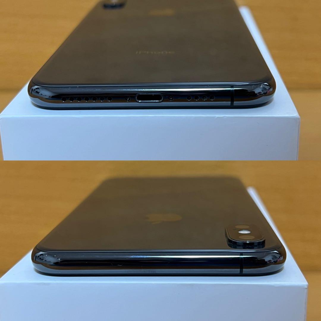 SIMフリー iPhone XS MAX 512GB ブラックバッテリー良い