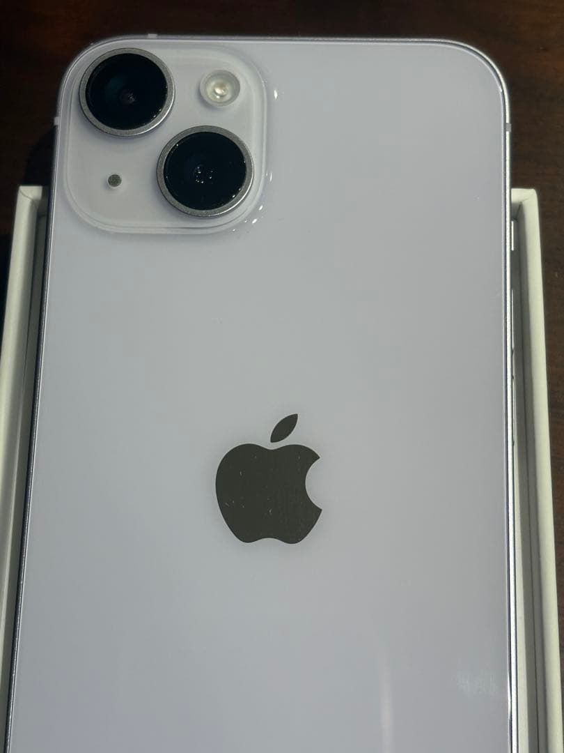 美品Apple iPhone 14 パープル 本体