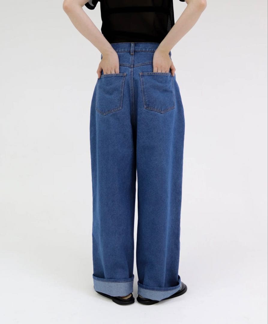パンツ lit Straight Denim Pants BLUE