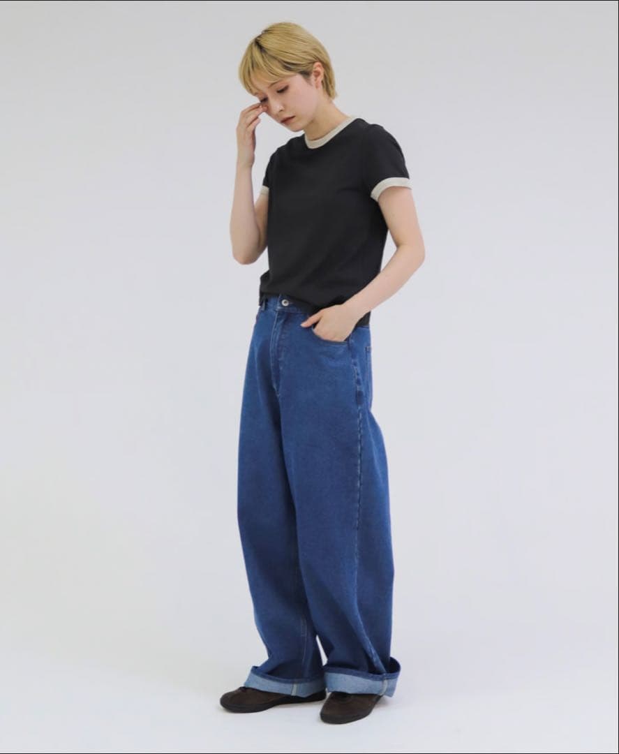 パンツ lit Straight Denim Pants BLUE