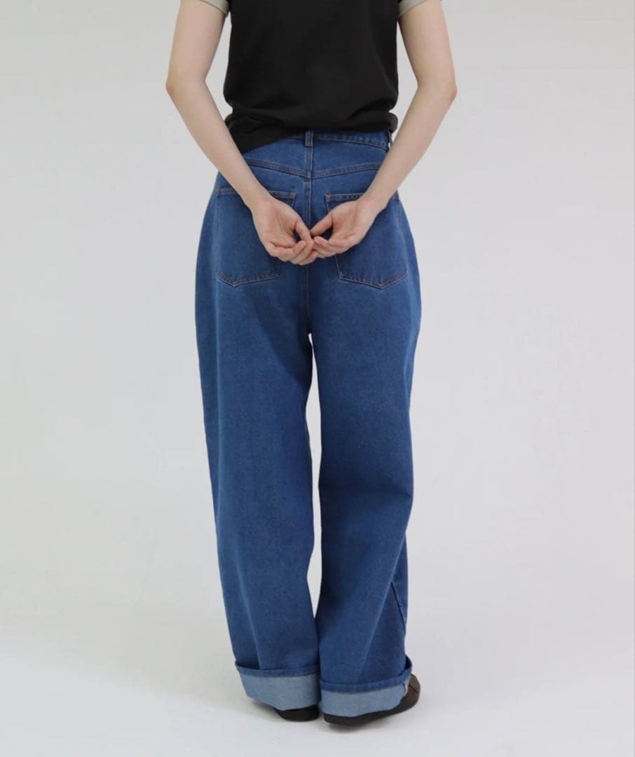パンツ lit Straight Denim Pants BLUE