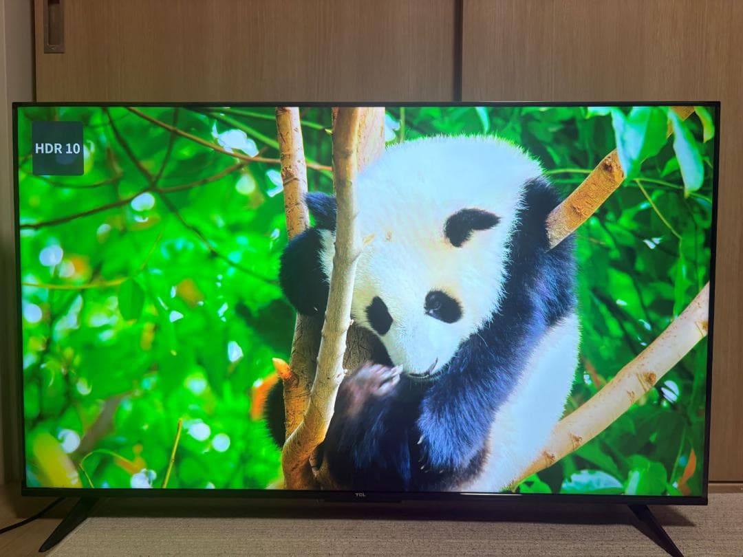 TCL 22年製 50型 4k HDR 「Google TV」搭載【引取り可】